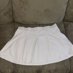 White Tennis Skirt
